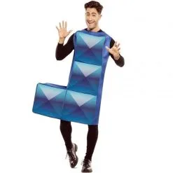Thing Tetris Pak Blauw -Overig Cosplay Winkel 2293316115 tetriskostuumblauw