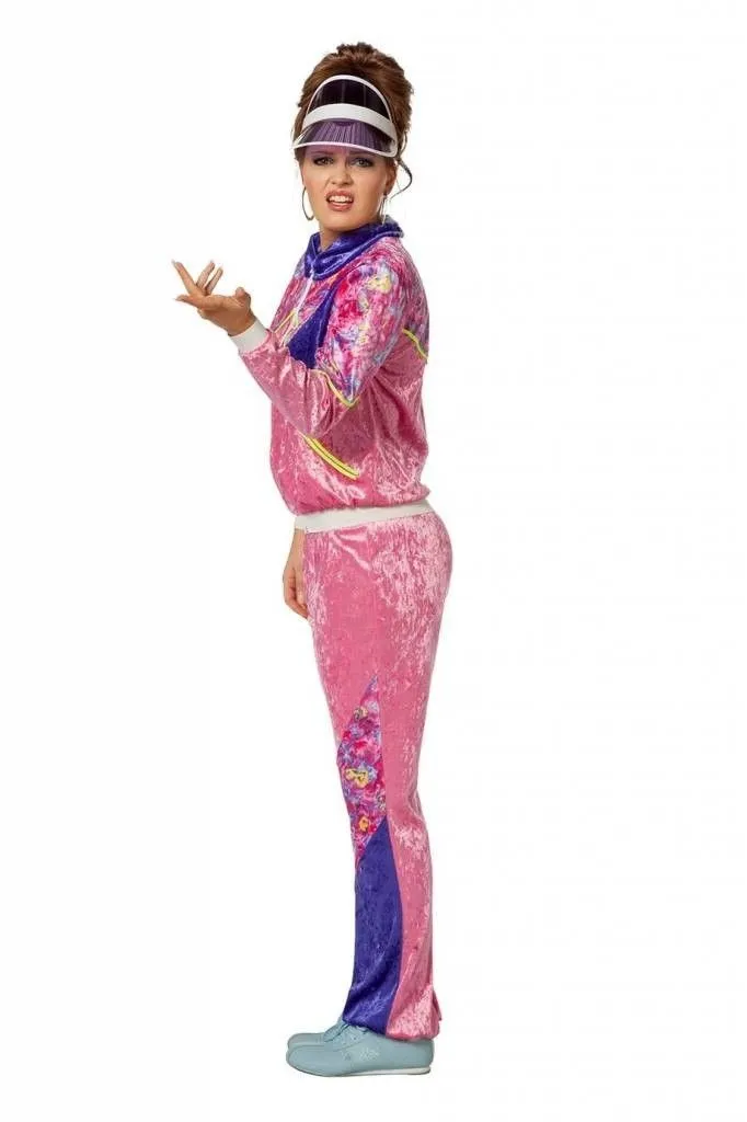 Thing Apres Ski Jaren 80 Trainingspak Fluweel Dames 4 Thing Apres Ski Jaren 80 Trainingspak Fluweel Dames - Afbeelding 2