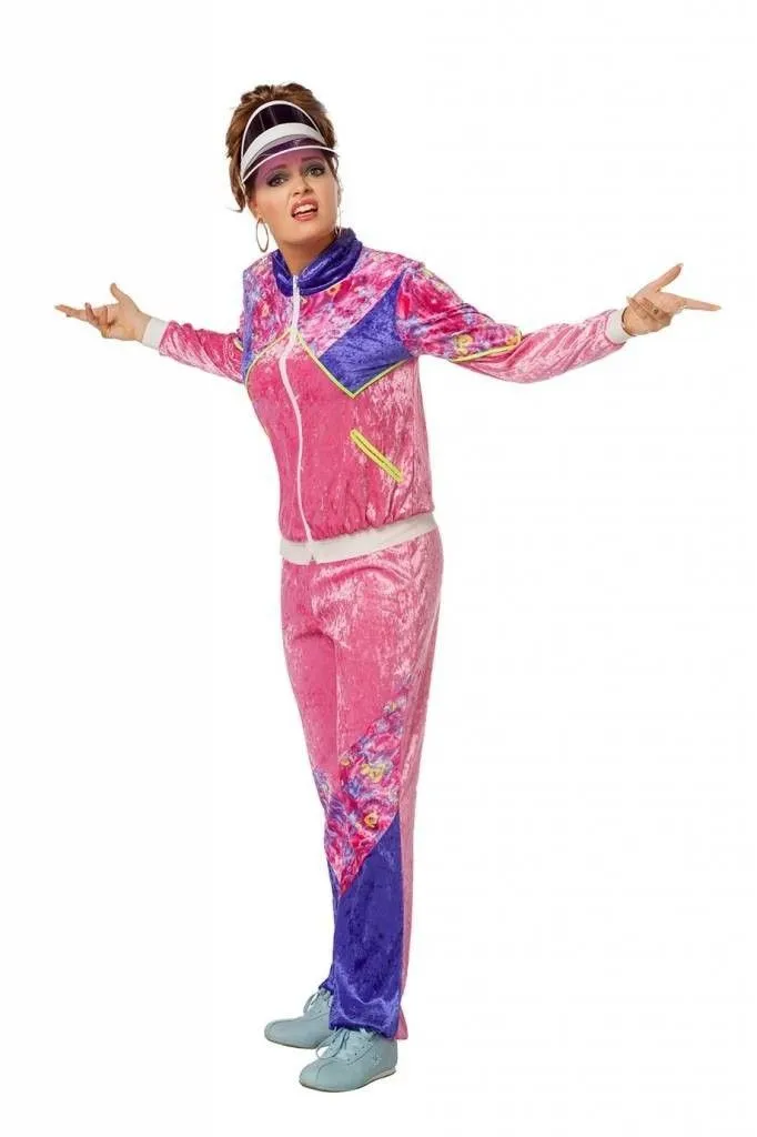 Thing Apres Ski Jaren 80 Trainingspak Fluweel Dames 3 Thing Apres Ski Jaren 80 Trainingspak Fluweel Dames