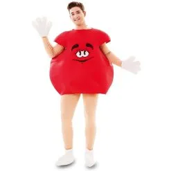 Thing M&M Pak Rood Volwassen Maat -Overig Cosplay Winkel 3548827397 MMrood3