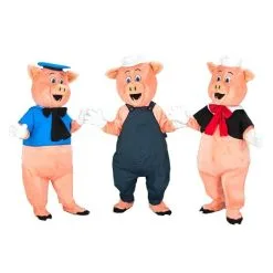 Biggenpak – Kay Het Biggetje 7 Biggenpak – Kay Het Biggetje -Overig Cosplay Winkel 3 biggen varken 2