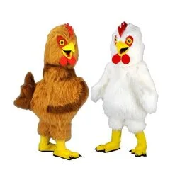 Kippenpak – Bertha De Witte Kip -Overig Cosplay Winkel Kip mascotte