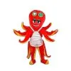 Octopuspak – Pearly Octopus -Overig Cosplay Winkel Octopus mascotte