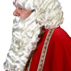 Overig TV Sinterklaas Baardstel Luxe 18 Overig TV Sinterklaas Baardstel Luxe -Overig Cosplay Winkel baardstel tv sinterklaas luxe voorbeeld zijkant