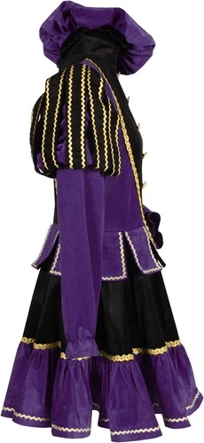 Overig Pietenpak Murcia Zwart/Paars Voor Dames 3 Overig Pietenpak Murcia Zwart/Paars Voor Dames - Afbeelding 2