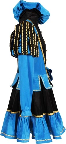 Overig Pietenpak Murcia Zwart/Turquoise Voor Dames 4 Overig Pietenpak Murcia Zwart/Turquoise Voor Dames - Afbeelding 2