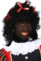 Overig Pietenpruik Dames Pepita Wetlook Met Rode Strikjes 10 Overig Pietenpruik Dames Pepita Wetlook Met Rode Strikjes - Afbeelding 8