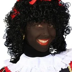 Overig Pietenpruik Dames Pepita Wetlook Met Rode Strikjes 13 Overig Pietenpruik Dames Pepita Wetlook Met Rode Strikjes -Overig Cosplay Winkel dames pietenpruik pepita wetlook met rode strikjes 1