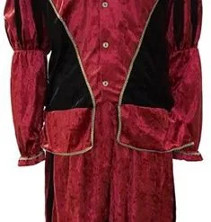 Overig Kostuum Zwarte Piet Pedro Rood-Zwart