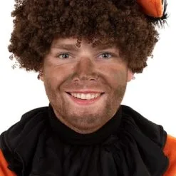 Overig Kraag Zwarte Piet Trevira Zwart