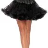 Overig Luxe Zwarte Petticoat (2 Lagen) -Overig Cosplay Winkel luxe zwarte petticoat 2 lagen