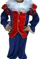 Overig Luxe Zwarte Piet Kind Blauw/Rood