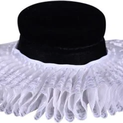 Overig Luxe Zwarte Pieten Kraag Avila