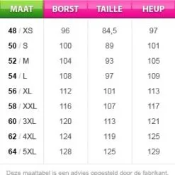 Overig Pietenpak Kok Luxe Voor Heren -Overig Cosplay Winkel maattabel 38