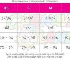 Overig Zwarte Pietenkostuum Voor Volwassenen Zwart Met Rood 21 Overig Zwarte Pietenkostuum Voor Volwassenen Zwart Met Rood -Overig Cosplay Winkel maattabel dames 200047