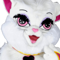 Poezenpak – Hanna De Poes -Overig Cosplay Winkel mascotte chatte blanche 1