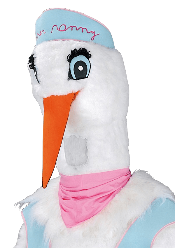 Ooievaarspak – Nanny De Ooievaar 4 Ooievaarspak – Nanny De Ooievaar - Afbeelding 2