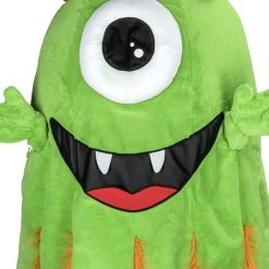 Monsterpak – Mike Het Monster 5 Monsterpak – Mike Het Monster -Overig Cosplay Winkel mascotte extraterrestre vert 1