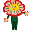 Bloemenpak – Hilde De Bloem -Overig Cosplay Winkel mascotte fleur rouge
