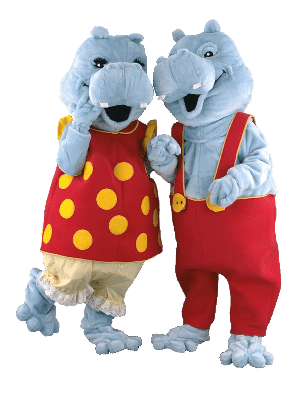 Nijlpaardpak – Bert Het Nijlpaard 4 Nijlpaardpak – Bert Het Nijlpaard - Afbeelding 2