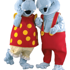 Nijlpaardpak – Nelly Het Nijlpaard -Overig Cosplay Winkel mascotte madame hippopotame1b