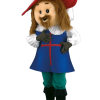 Musketierpak – Alberto De Musketier -Overig Cosplay Winkel mascotte mousquetaire chatain