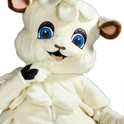 Schapenpak – Margo Het Schaap -Overig Cosplay Winkel mascotte mouton blanc 1