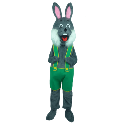 Paashaaspak – Menno De Paashaas (grijs) -Overig Cosplay Winkel paashaas tuinbroek1