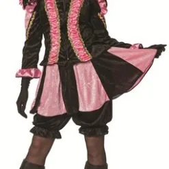 Overig Pepita Dames Pietenpak Roze/Zwart