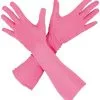 Overig Piet Handschoenen Lang Roze (45cm) -Overig Cosplay Winkel piet handschoenen lang roze 45cm