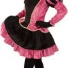 Overig Pieten Jurkje Dames Roze-Zwart Met Petticoat 2 Overig Pieten Jurkje Dames Roze-Zwart Met Petticoat -Overig Cosplay Winkel pieten jurkje dames roze zwart met petticoat