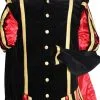 Overig Pietenkostuum Fluweel Madrid Met Cape Zwart-Rood -Overig Cosplay Winkel pietenkostuum fluweel madrid met cape zwart rood