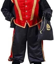 Overig Pietenpak Amsterdam Luxe Rood-Zwart