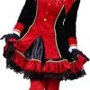 Overig Pietenpak 'Graciosa' Voor Dames Rood/Zwart -Overig Cosplay Winkel pietenpak apos graciosa apos voor dames rood zwart