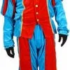 Overig Pietenpak Carlos Fluweel Polyester Turquoise/Rood -Overig Cosplay Winkel pietenpak carlos fluweel polyester turquoise rood