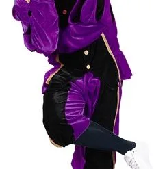 Overig Pietenpak Carlos Fluweel Polyester Paars/Zwart -Overig Cosplay Winkel pietenpak carlos polyester fluweel paars zwart 2