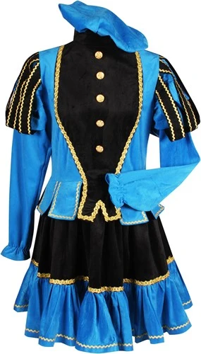 Overig Pietenpak Murcia Zwart/Turquoise Voor Dames 3 Overig Pietenpak Murcia Zwart/Turquoise Voor Dames