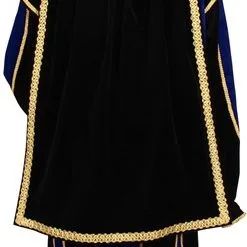 Overig Toledo Pietenpak Zwart-Blauw Luxe 10 Overig Toledo Pietenpak Zwart-Blauw Luxe -Overig Cosplay Winkel pietenpak toledo zwart blauw luxe achterkant