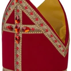 Overig Polyesterfluweel Kokermijter Sinterklaas