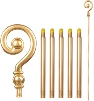 Overig 6 Dlg Staf Van Sinterklaas 185cm (plastic) 8 Overig 6 Dlg Staf Van Sinterklaas 185cm (plastic) - Afbeelding 6