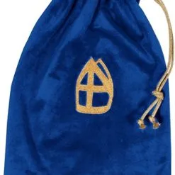 Overig Strooizak Zwarte Piet Blauw Luxe
