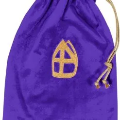 Overig Strooizak Zwarte Piet Paars Luxe