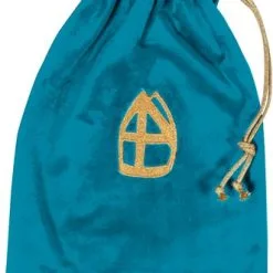 Overig Strooizak Zwarte Piet Turquoise Luxe