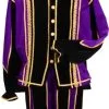 Overig Toledo Pietenpak Zwart-Paars Luxe -Overig Cosplay Winkel toledo pietenpak zwart paars luxe