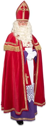 Overig TV Kostuum Sinterklaas Katoenfluweel 3 Overig TV Kostuum Sinterklaas Katoenfluweel
