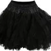 Overig Zwarte Petticoat (2 Laags) -Overig Cosplay Winkel zwarte petticoat 2 laags