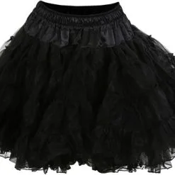Overig Zwarte Petticoat (2 Laags)
