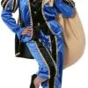 Overig Zwarte Piet Dameskostuum Blauw Luxe (met Cape) -Overig Cosplay Winkel zwarte piet dameskostuum blauw luxe met cape
