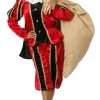 Overig Zwarte Piet Dameskostuum Rood Luxe (met Cape) -Overig Cosplay Winkel zwarte piet dameskostuum rood luxe met cape