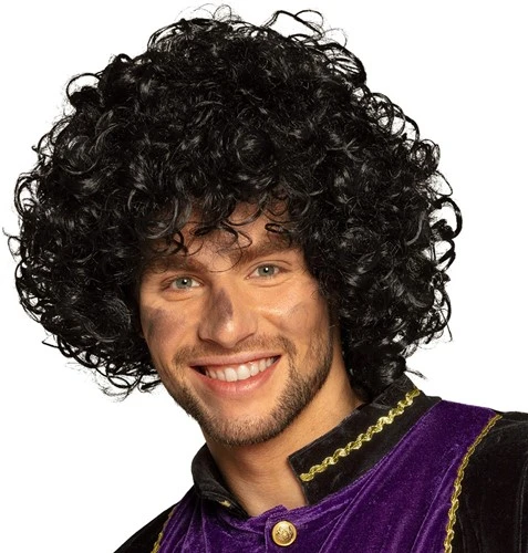 Overig Zwarte Piet Pruik 3 Overig Zwarte Piet Pruik